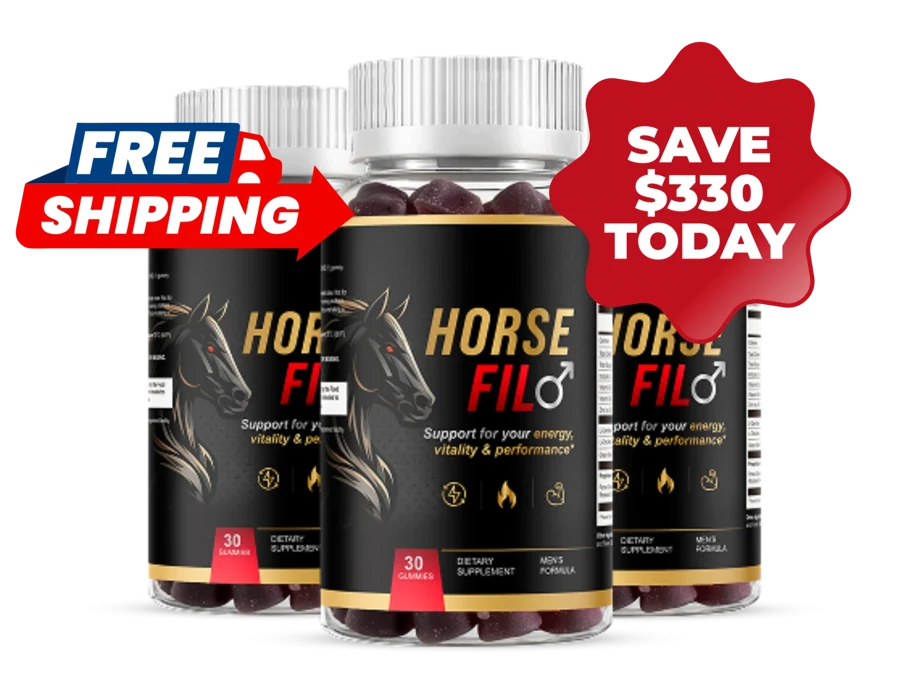 3 bottles of Horsefil