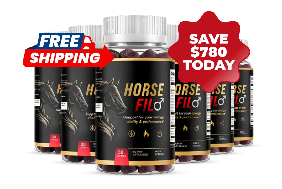 6 bottles of Horsefil